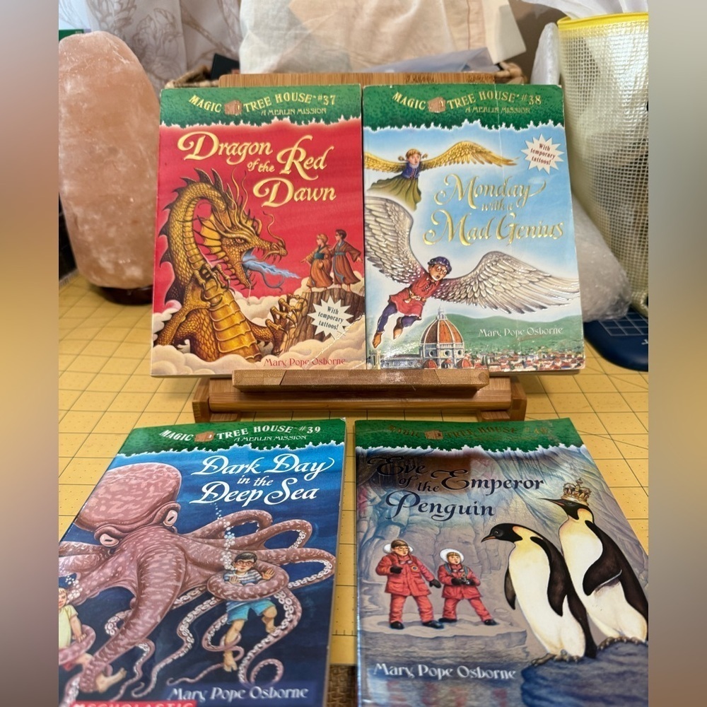 Magic Tree House Book Set of 4, #s 37, 38, 39, 40